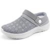 image:imageAllegra K Womens Clogs Garden Shoes Slip on Sandals Breathable Summer Walking SlippersGrey
