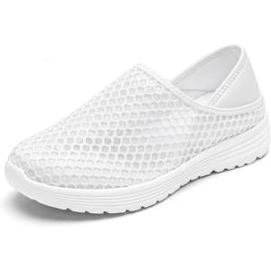 image:imageAllegra K Womens Casual Slipon Shoes Two Ways Lightweight Breathable Unisex Pink Shoes  10 m US