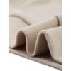 image:imageAllegra K Womens Cowl Neck Tops Long Sleeve Buttons Decor Tuinc Shirts Ruched TopKhaki