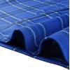 image:imageAllegra K Womens Plaid Tube Dress Zip Up Strap Sleeveless Party Mini ALine DressBlue Black