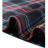 image:imageAllegra K Womens Plaid Tube Dress Zip Up Strap Sleeveless Party Mini ALine DressRed Royal Blue