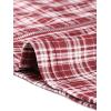 image:imageAllegra K Womens Plaid Tube Dress Zip Up Strap Sleeveless Party Mini ALine DressRed White