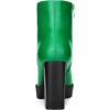 image:imageAllegra K Womens Platform Lug Sole Round Toe Side Zip Block Heeled Chelsea BootsGreen