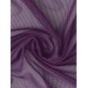 image:imageAllegra K Bolero Shrug for Womens Elegant 34 Sleeve Mesh Sheer Cardigan Formal Jacket for Evening DressesDark Purple