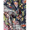 image:imageAllegra K Summer Boho Maxi Skirts for Women Floral Flowy Ruffle Tiered Long Skirts with PocketsDark Blue