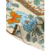 image:imageAllegra K Summer Maxi Skirts for Women 2026 Bohemian Floral Print Elastic High Waist A Line Beach SkirtBeige