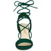 image:imageAllegra K Womens Lace Up Block High Heels Green Sandal  9 m US