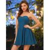 image:imageAllegra K Womens Sexy Tube Strapless Dress Sweetheart Neckline Off Shoulder 2026 Cocktail Party Mini Short DressesBlue
