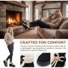 image:imageAllegra K Womens Warm Ankle Boot Laceup Flat Snow BootsBlack