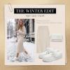image:imageAllegra K Womens Winter Ankle Boot Laceup Flat Snow BootsWhite