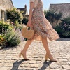 image:imageAllegra K Womens Mesh Heels Pumps Pointed Toe Chunky Heel Comfortable Dress ShoesBeige