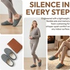 image:imageAllegra K Womens Fuzzy Slipon House Shoes Unisex Warm Soft Comfy SlippersGrey