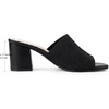 image:imageAllegra K Womens Square Toe Slip on Chunky Heel Slides SandalsBlack2