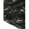 image:imageAllegra K Womens Floral Skirt Chiffon Aline Long Tiered Ruffle Boho Summer Midi SkirtsBlack a