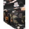 image:imageAllegra K Womens Floral Skirt Chiffon Aline Long Tiered Ruffle Boho Summer Midi SkirtsBlacks
