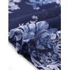 image:imageAllegra K Womens Floral Skirt Chiffon Aline Long Tiered Ruffle Boho Summer Midi SkirtsDeep Blue