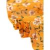 image:imageAllegra K Womens Floral Skirt Chiffon Aline Long Tiered Ruffle Boho Summer Midi SkirtsGinger