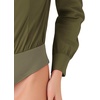 image:imageAllegra K Work Body Suits for Women Office Button Down Shirt Collared Long Sleeves Bodysuit TopArmy Green