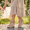 image:imageAllegra K Womens Beaded Tstrap Platform Elastic Peeptoe SandalsGold