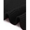 image:imageAllegra K Cardigan Sweaters for Women Collarless Button Up Dressy Chunky Knit CardigansBlack