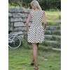 image:imageAllegra K Polka Dot Dress for Women Casual Summer Sleeveless Tank Dress Boat Neck Y2K Bubble DressesWhite