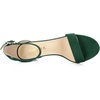 image:imageAllegra K Womens Open Toe Block Heel Ankle Strap Emerald Green Sandals  75 m US