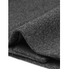 image:imageAllegra K Womens Single Breasted Pea Coats Peter Pan Collar Warm Winter Outwear Casual Work Office OvercoatDeep Grey