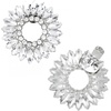 image:imageAllegra K 2 PCS Womens Rhinestone Shoe Clips Detachable Crystal Shoe Buckle Clips for Wedding PartySilverSingle