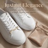 image:imageAllegra K 4 PCS Womens Shoelace Charm DIY Decorative Rhinestones Shoe Clips Faux Pearl for PartyGold Silver11