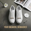 image:imageAllegra K 4 PCS Womens Shoelace Charm DIY Decorative Rhinestones Shoe Clips Faux Pearl for PartyGold Silver12