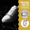 image:imageAllegra K 4 PCS Womens Shoelace Charm DIY Decorative Rhinestones Shoe Clips Faux Pearl for PartyGold Silver12