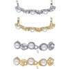 image:imageAllegra K 4 PCS Womens Shoelace Charm DIY Decorative Rhinestones Shoe Clips Faux Pearl for PartyGold Silver16