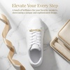 image:imageAllegra K 4 PCS Womens Shoelace Charm DIY Decorative Rhinestones Shoe Clips Faux Pearl for PartyGold Silver17