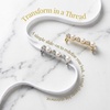image:imageAllegra K 4 PCS Womens Shoelace Charm DIY Decorative Rhinestones Shoe Clips Faux Pearl for PartyGold Silver6