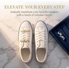 image:imageAllegra K 4 PCS Womens Shoelace Charm DIY Decorative Rhinestones Shoe Clips Faux Pearl for PartyGold Silver7