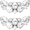 image:imageAllegra K 2 PCS Womens Rhinestone Shoe Clips Crystal Wing Clips for Heels and FlatsSilverRound
