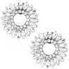 image:imageAllegra K 2 PCS Womens Rhinestone Shoe Clips Detachable Crystal Shoe Buckle Clips for Wedding PartySilverSingle