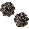 image:imageAllegra K 2 PCS Womens Rose Flower Shoe Clips Detachable Wedding Shoe Embellishment for FlatsLeopardprint peony