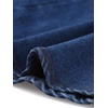 image:imageAllegra K Denim Skirt for Womens Washed High Waisted Fishtail Midi Jean SkirtsBlack Blue