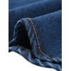 image:imageAllegra K Denim Skirt for Womens Washed High Waisted Fishtail Midi Jean SkirtsBlue