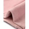 image:imageAllegra K Faux Suede Blazer for Women Lapel Collar Button Front Long Sleeve Jacket Casual Office WearPink