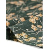 image:imageAllegra K Floral Skirt for Womens Elastic Waist ALine Midi SkirtsDark Green