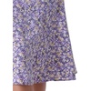 image:imageAllegra K Floral Skirt for Womens Elastic Waist ALine Midi SkirtsPurple