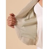 image:imageAllegra K Short Sleeve Blazers for Womens Business Casual Open Front Work Cropped Shrug JacketBeige