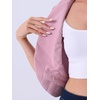 image:imageAllegra K Short Sleeve Blazers for Womens Business Casual Open Front Work Cropped Shrug JacketPink