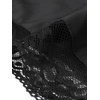 image:imageAllegra K Western Skirt for Women Lace Ruffled Hem Asymmetrical High Waist Boho Flowy Maxi SkirtBlack