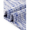 image:imageAllegra K Womens 2 Piece Skirt Sets 34 Sleeve Collarless Tweed Jacket Pencil Skirt Set Elegant Business Casual OutfitRoyal Blue