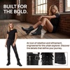 image:imageAllegra K Womens Ankle Booties Laceup with Side Zipper Combat BootsBlack