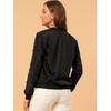 image:imageAllegra K Womens Bomber Jacket Zip Up Windbreaker Casual Lightweight Coats with PocketsBlack