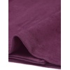 image:imageAllegra K Womens Faux Suede Trench Coat Notched Lapel Double Breasted Jacket with BeltDark Purple